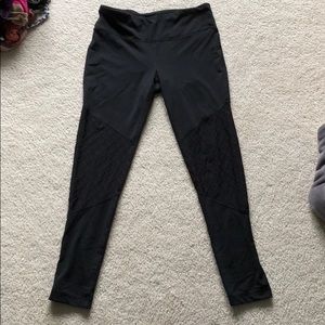 Black Full Length Workout Leggings